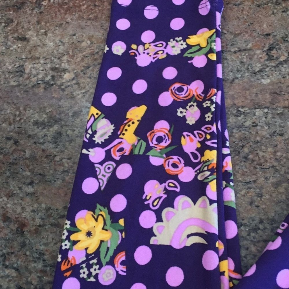 OS NWOT LuLaRoe Leggings BB31 4714 - Picture 2 of 4